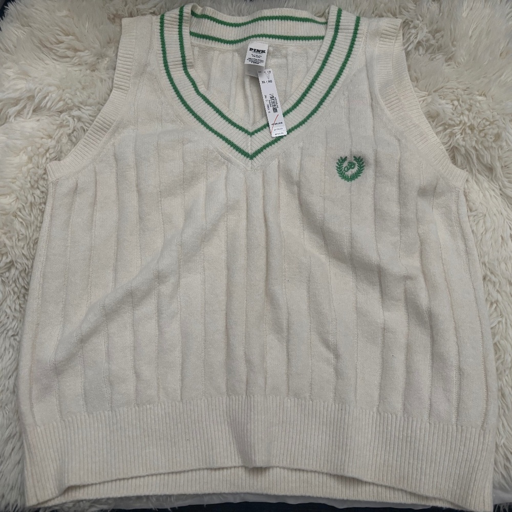 Pink by VS sweater vest